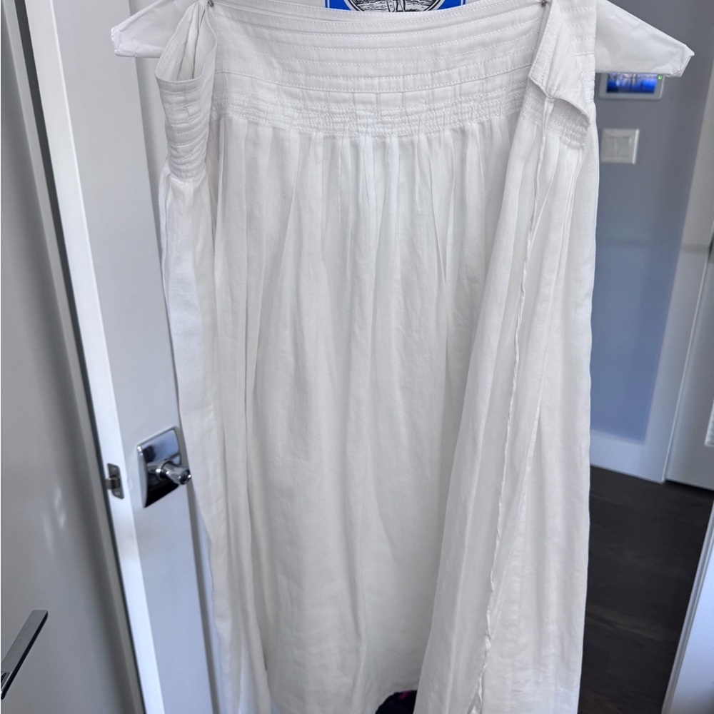 Vince white wrap skirt - Picture 2 of 3